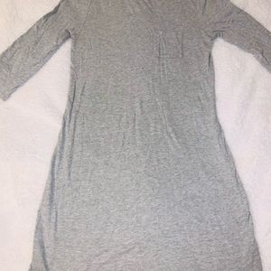 Old Navy long quarter sleeve tshirt dress Xs